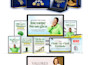 design digital product mockup, ecover bundle, and online course bundle